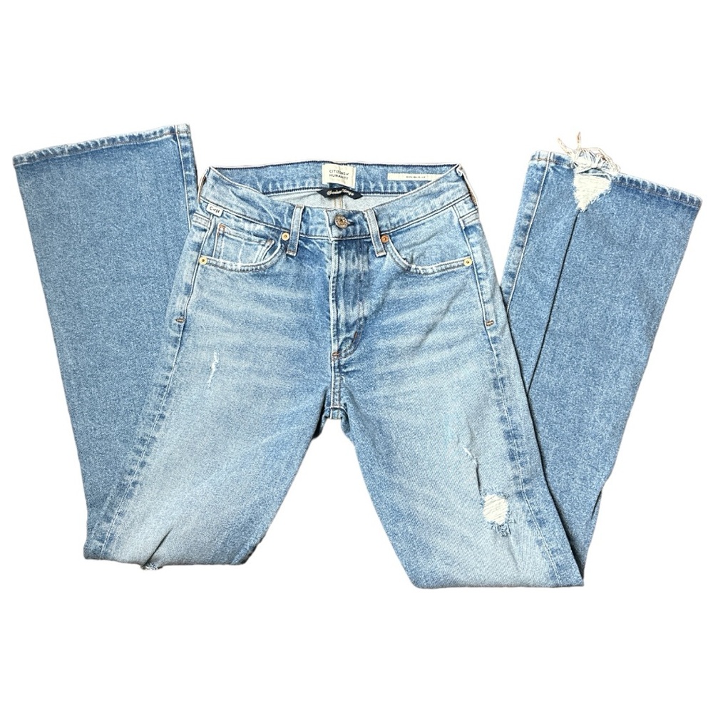 Citizens of Humanity
Emannuelle distressed flared jeans size 24